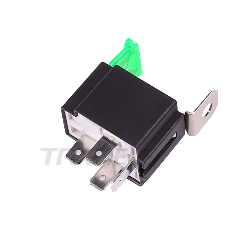 Auto Fused relay DC12V 24V 30A 