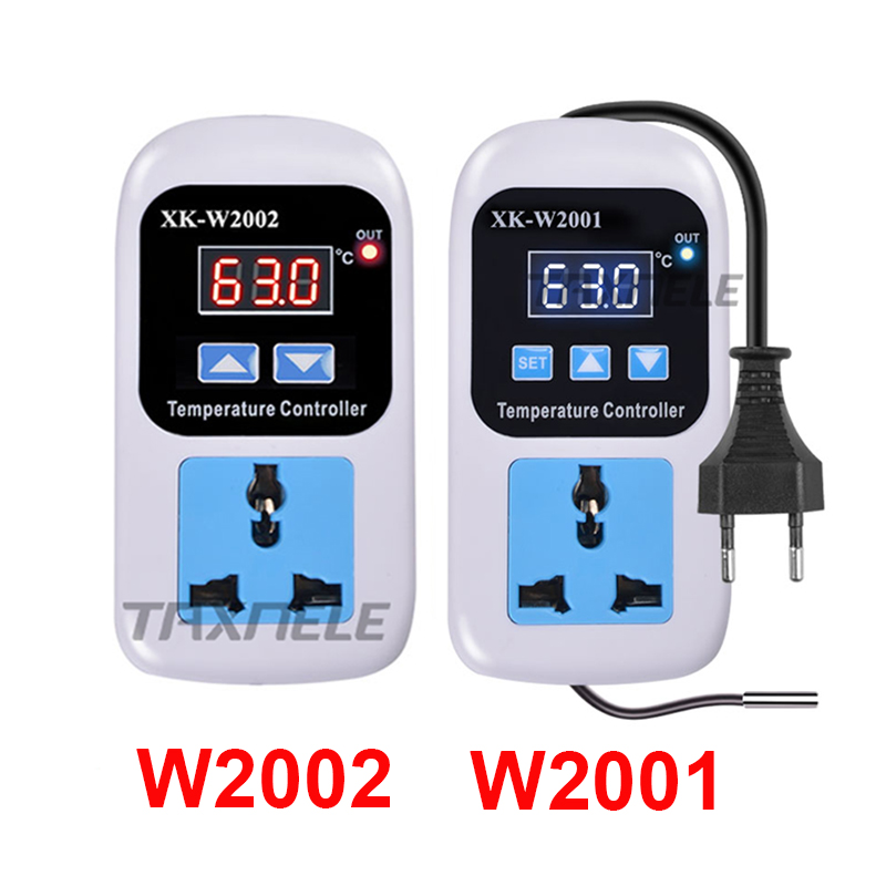 w2001 w2002 Digital LED Thermometer Temperature Controller 